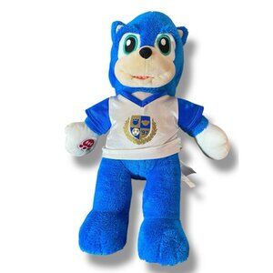 Sonic The Hedgehog 2019 Movie Build-A-Bear BAB Plush With Soccer T-Shirt